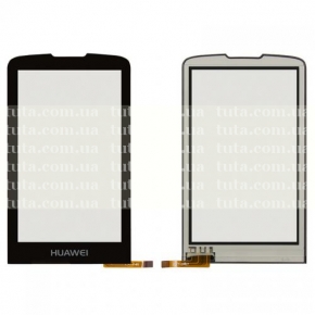 Сенсорный экран (тачскрин) для Huawei G7210 Aero, черный